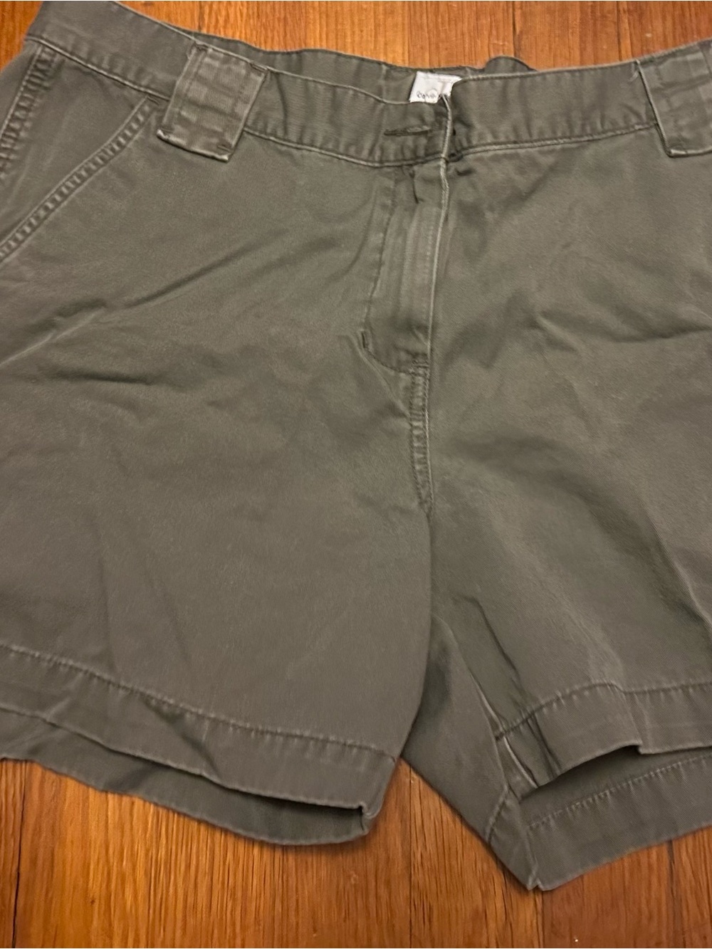 Calvin Klein Jeans Olive Green Cargo Shorts
